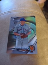 2022 Bowman Platinum #TOP-65 Calvin Ziegler New York Mets Baseball Card