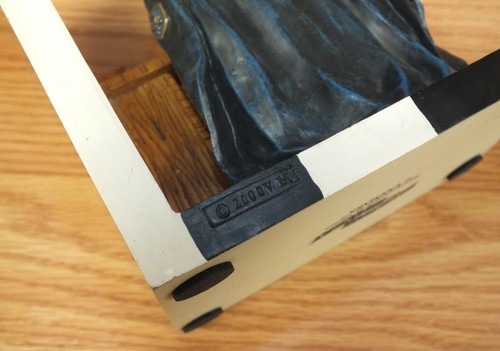 Blue Hats of Bravery By Vanmark Rare Collectible Police Department Book Ends - Picture 8 of 9