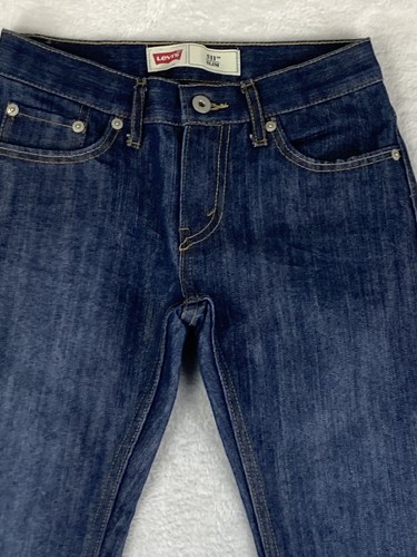 Levi's 511 Jeans Boys Blue Slim Size 10 Reg - Picture 2 of 14