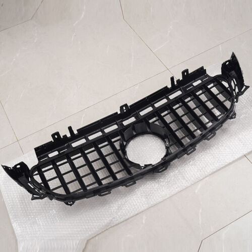 Gloss Black GT R Grille W/ CAMERA HOLE For Mercedes Benz W213 E-CLASS 2016~2020 - Bild 4 von 12
