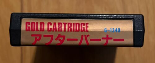 Afterburner Sega Mark III Gold Cartridge Master System Japan 1987 - Picture 3 of 3