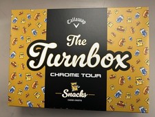 New Limited Edition Callaway The Turnbox Chrome Tour Truvis Golf Balls 1 Dozen 