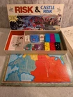 Vintage Parker Brothers Risk & Castle Risk Board Game Complete