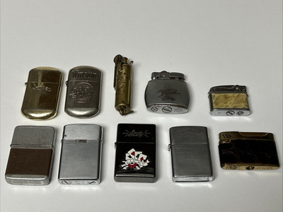 mambro storm king sarome apollo continental harley winston camel Lighters lot 10