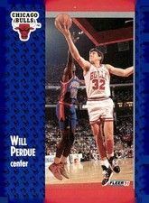 1991-92 Fleer #32 Will Perdue