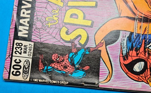 AMAZING SPIDER-MAN # 238 ~ 1st App HOBGOBLIN ~ Key ~ W/ TATTOOZ ~ NEWSTAND 1983 - Picture 8 of 24