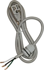 6 Power Cord Pigtail with Strain Relief Fits ...