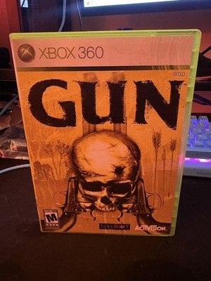 Gun (Microsoft Xbox 360, 2005) CIB COMPLETE