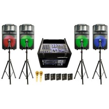 VocoPro - 4000 Watt DJ/Karaoke Club System VCOCLUB-THUNDER-4000