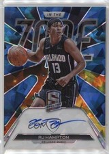 2021 Panini Spectra In the Zone Astral Prizm 32/49 RJ Hampton #ITZ-RJH Auto 0t16