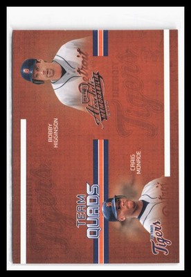 2005 Playoff Quads #TQ-40 Higginson Monroe Maroth German #/150 SP RC