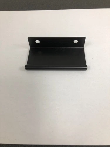 Top Knobs TK501BLK Europa 2" Finger Cabinet Pull, Mercer Series - Black - Picture 2 of 3