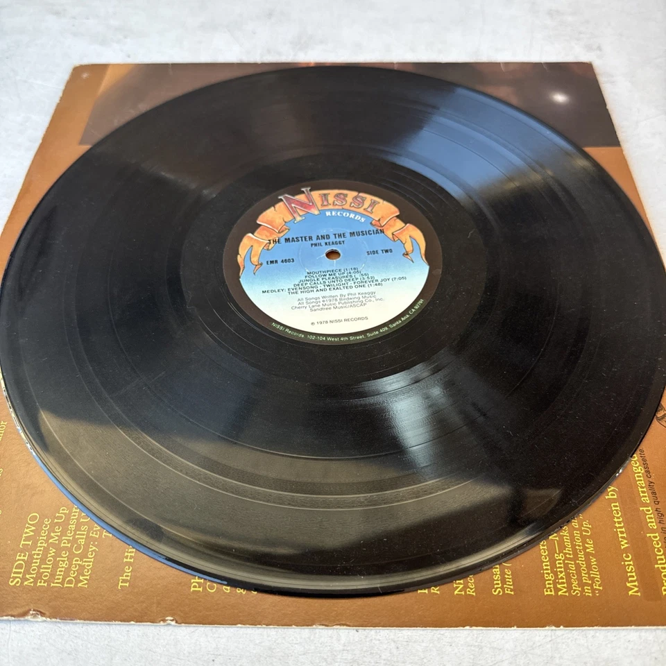 Phil Keaggy "The Master & the Musician" 1978 'Agora (The Marketplace) - Image 4 of 4