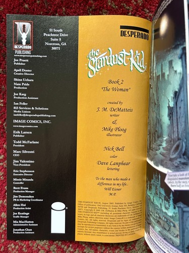 Los 3 cómics de imagen The Stardust Kid de Mike Ploog 2005 serie completa excelente - Imagen 15 de 24