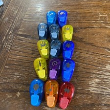 Set of 14 Mini Hole Punches. Random Shapes and Objects. Paper Punch