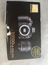 Nikon D3100 DSLR Digital Camera Working w/ Nikkor 18-55mm F/3.5-5.6 G Lens