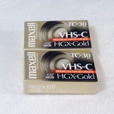 Maxell Premium High Grade VHS-C Cassette