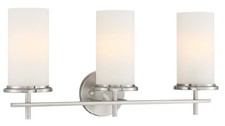 Minka Lavery 4093 Haisley 3 Light 23"W Vantage Bathroom Vanity - Nickel