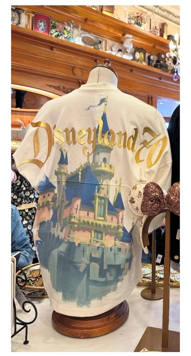 アナハイムDisneyland 70周年 スピリットジャージー ホワイト XXL アナハイムDisneyland 70周年 スピリットジャージー ホワイト