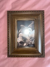 Disney Parks Wooden Picture Frame 4x6 Mickey Mouse Small Scratch