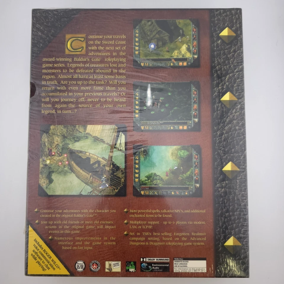 Baldur's Gate: Tales of the Sword Coast, 1999, Big Box, New & Sealed - Image 3 of 4