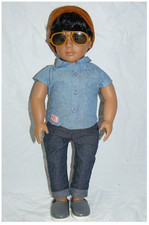 Our Generation- Franco 18 inch Boy Regular Fashion Doll, Original Outfit, EUC