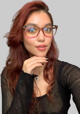 New Tom Ford FT TF 5597 020 56mm Oversized Brown Purple Women's Eyeglasses Frame