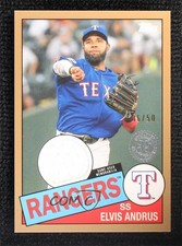 2020 Topps 1985 Baseball Relics Series 2 Gold 6/50 Elvis Andrus #85TR-EA r0j