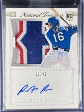 Rua, Ryan - 2015 National Treasures - Patch/Autograph - Rookie - 22/25-INV