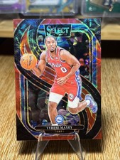 2024-25 Panini Select - Premier Level Tyrese Maxey #156 Red Scope Prizm /249