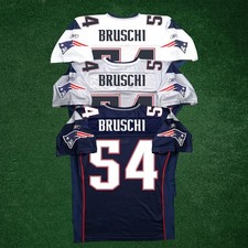 Tedy Bruschi Reebok New England Patriots Authentic On-Field EQT Jersey