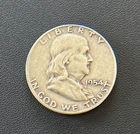 Franklin Half Dollar 1954-D 50C 90% Silver Circulated Uncertified