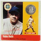 1990 Babe Ruth Legends of Baseball 20g Silver 999 Proof Round 500 Club C4132
