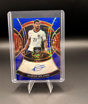 Panini Select FIFA World Cup Signatures Dominic Solanke Auto S-DS England