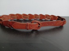 Braided Leather Belt