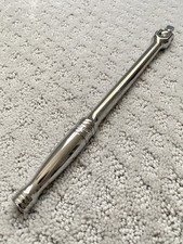 Snap-on F10ld 38 Drive Flex Head 9-916 Chrome Handle Breaker Bar Usa New Xlnt Snap-on F10ld 38 Drive Flex Head 9-916 Chrome Handle Breaker Bar Usa New Xlnt