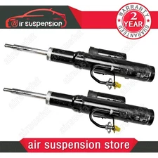 Pair Front Air Shock Absorbers Dynamic Ride Control For Audi RS6 RS7 2013-2017