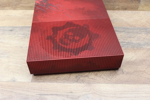 Console Xbox One S Gears of War 4 édition limitée 2 To rouge cramoisi testée uniquement - Photo 2/10