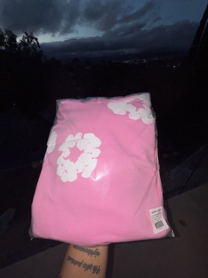 Denim Tears Pink Hoodie (Size L) (100% Authentic With Receipts)