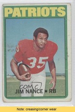 1972 Topps Jim Nance #183 READ 0a1