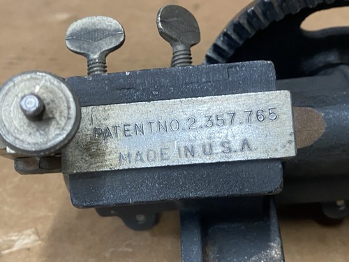 Vintage Under cutter Armature Reconditioning Tool Snap-on Hand Crank - Picture 9 of 12