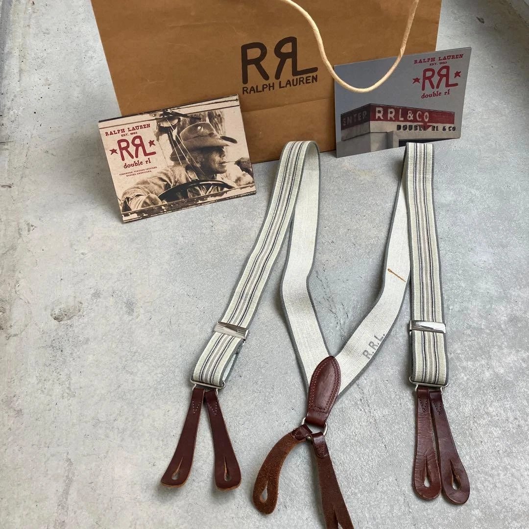 rrl suspenders products for sale | eBay