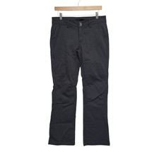 Prana Women's Gray Cargo Pants Size 8 Outdoor Hiking Casual Straight Leg