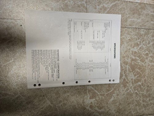 Kenwood Original TS-850S Instrukcja serwisowa - Zdjęcie 2 z 3