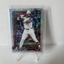 2025 Topps Series 1 Celebration Jorge Soler Confetti #23 Atlanta Braves