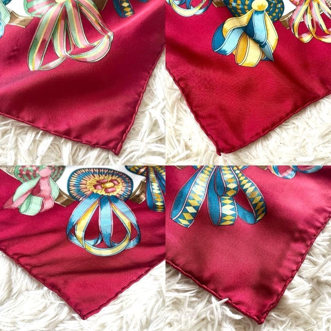 HERMES Carre 90 Silk 100% Scarf Multicolor Authentic G12091202 thumbnail 9