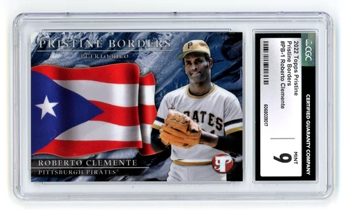 Roberto Clemente 2022 Topps Pristine #PB-1 CGC 9 Mint Pristine Borders