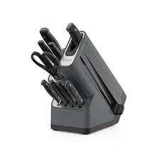 Ninja Foodi NeverDull 10-Piece Essential Knife System Sharpener, Stainless Steel