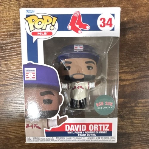 Funko Pop! Hall of Fame MLB David Ortiz #34 Boston Red Sox Exclusive