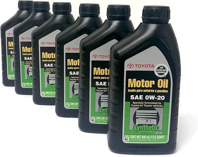LEXUS モーターオイル SP 0W-20 15L Brand New Genuine Toyota / Lexus 0w20 Motor Oil Qty 6 Quarts in a